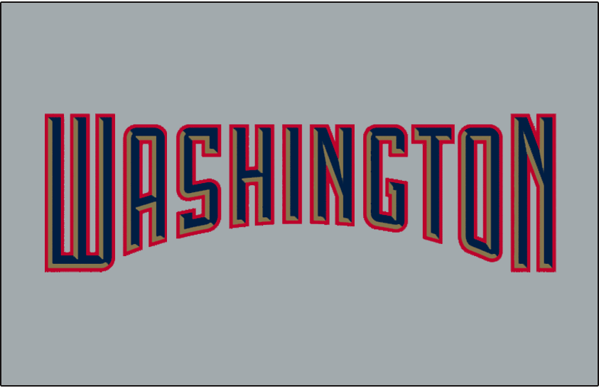 Washington Nationals 2005-2008 Jersey Logo fabric transfer